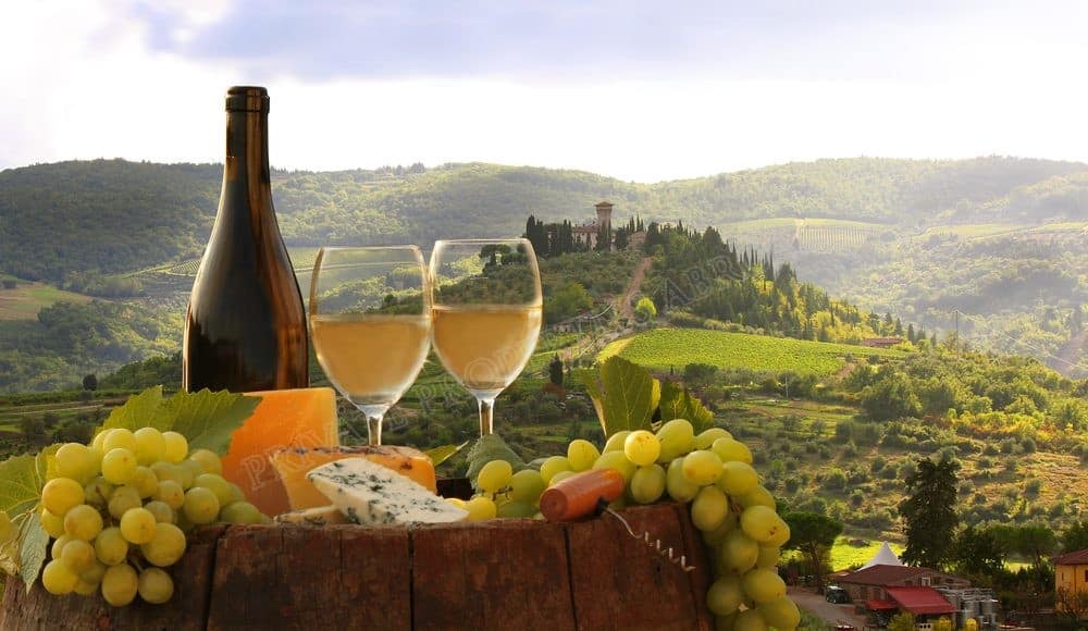 Chianti wines Tuscany